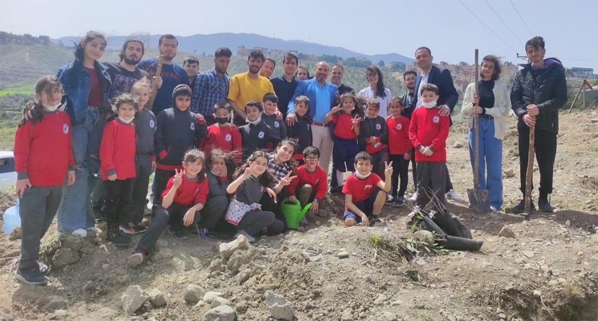 FİDANLAR TOPRAKLA BULUŞTU