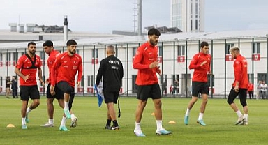 A MİLLÎ TAKIMI, GALLER MAÇININ HAZIRLIKLARINA DEVAM EDİYOR