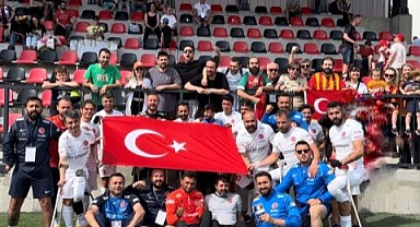AMPUTE MİLLİ TAKIMI, İSPANYA'YI FARKLI YENDİ