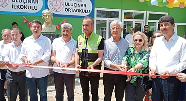 ARSUZ’DA DEPREMDE YIKILAN OKUL YENİDEN AÇILDI