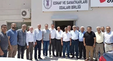 BAŞKAN YILMAZ, ESNAFIN SORUNLARINI AKTARDI