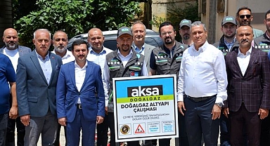 DOĞALGAZ İÇİN İLK KAZMA