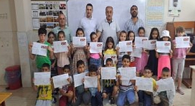 GÜLİSTAN, ÖĞRENCİLERE KARNELERİNİ VERDİ