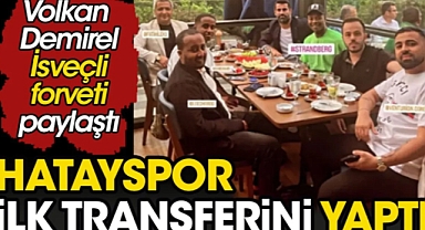 HATAYSPOR GOLCÜSÜNE KAVUŞTU