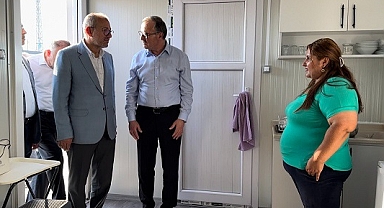 İskenderun'da yapımı tamamlanan 201 konteynerde yaşam başladı