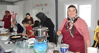Kadınlar, kermesle aile bütçesine katkı sağladı