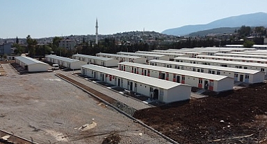 Kırıkhan'da inşa edilen geçici yaşam konutlarında sona gelindi