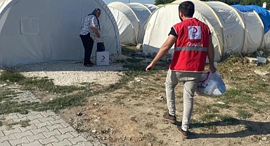 KIZILAY, VATANDAŞLARA ULAŞMAYA DEVAM EDİYOR