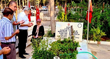 MİLLETVEKİLİ YAYMAN ŞEHİT AİLELERİNİ UNUTMADI