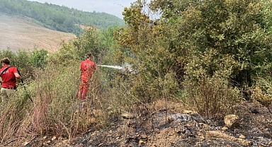 Orman yangınına ani müdahale