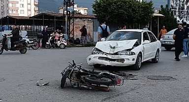 PAYASTA TRAFİK KAZASI 1 YARALI