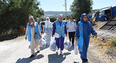 TDV'nin depremzede gönüllüleri yardım faaliyetlerini sürdürüyor