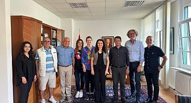 BAŞKAN ERYILMAZ, ALMANYA BASININDA GÜNDEM OLDU.