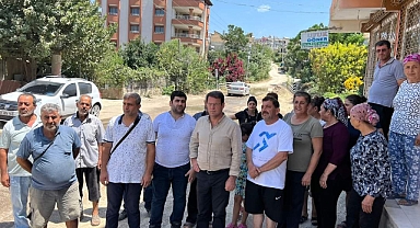 BAŞKAN ERYILMAZ VATANDAŞLARI YALNIZ BIRAKMADI