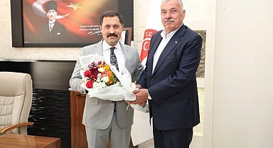 BAŞKAN YILMAZ VALİ MASATLI’YA BRİFİNG VERDİ