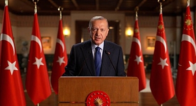 Cumhurbaşkanı Erdoğan'dan, Türk Kızılay'ına mesaj