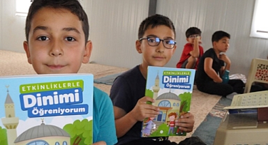 Depremin etkilediği Afşin'de yaz Kur'an kursları başladı