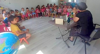 DEPREMZEDE ÇOCUKLARA MORAL ETKİNLİĞİ