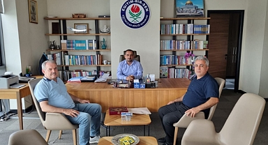 EĞİTİMCİLERİN SORUNLARINI AKTARDI