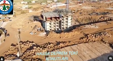HASSA’DA DEPREM KONUTLARI YÜKSELİYOR