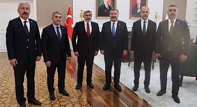 HATAY MİLLETVEKİLLERİ SAĞLIK YATIRIMLARINI GÖRÜŞTÜ