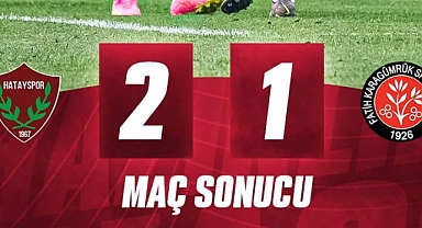 HATAYSPOR KARAGÜMRÜK’Ü YAKTI