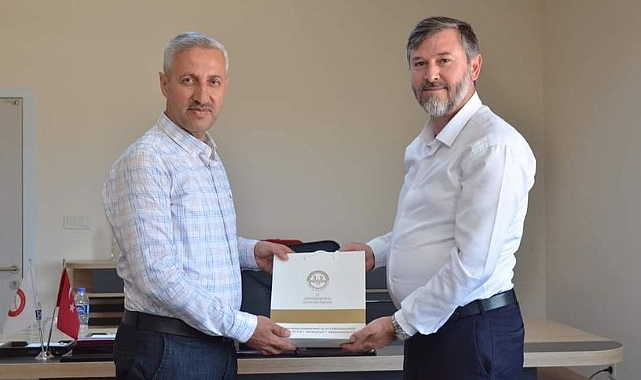 İL MÜFTÜSÜ TOPÇU'DAN REKTÖR EREN'E ZİYARET