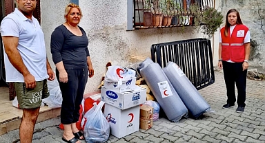 KIZILAY’DAN ACILI AİLEYE YARDIM