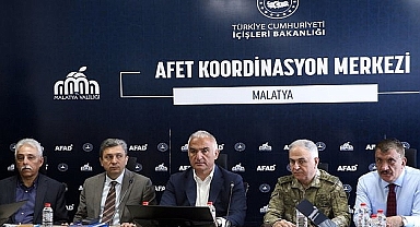 Kültür ve Turizm Bakanı Ersoy, Afet Koordinasyon Toplantısı'na katıldı