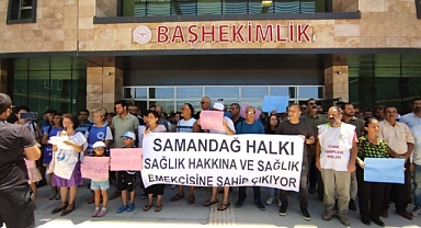 SAĞLIKÇILARDAN EYLEM