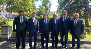 SARI VE HACIOĞLU’NDAN VEKİLLERE ZİYARET