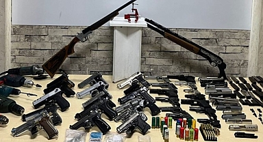 Yasadışı silah imalatı ve ticareti operasyonunda 3 zanlı tutuklandı