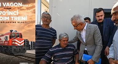 BAKAN URALOĞLU: “170’. YARDIM TRENİ DEPREM BÖLGESİNE ULAŞTI”