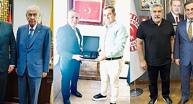 BAŞKAN MEHMET DELİ ANKARA’DA HİZMET MESAİSİNİ SÜRDÜRÜYOR