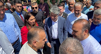 BAŞKAN SARI BAKAN’A SANAYİ TESİSİNİ AKTARDI