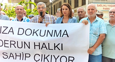CHP'DEN “PARKIMIZA DOKUNMA!” TEPKİSİ