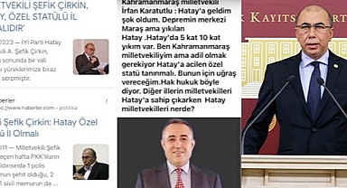 ÇİRKİN: MİLLETVEKİLLİĞİ GEVEZELİK HAKKI VERMEZ