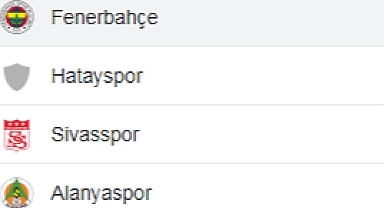 HATAYSPOR LİDERLİĞİ FENERBAHÇE’YE DEVRETTİ