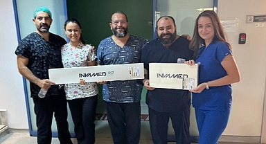 INVAMED'in ürettiği yapay damarla damar tıkanıklığı giderildi