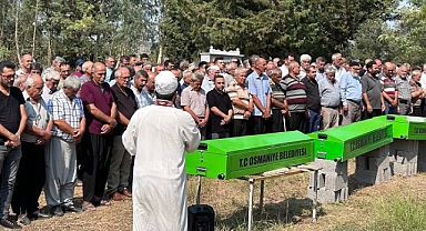 Osmaniye'deki trafik kazasında ölen aynı aileden 3 kişi Kahramanmaraş'ta defnedildi
