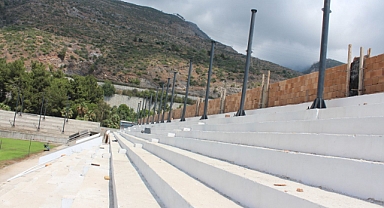 SARISEKİ STADI TAMAMLANIYOR