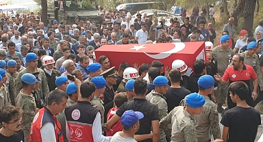 Şehit İstihkam Uzman Çavuş Taner Torun'un cenazesi Osmaniye'de defnedildi