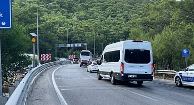 14 aracın karıştığı zincirleme trafik kazası ulaşımı aksattı