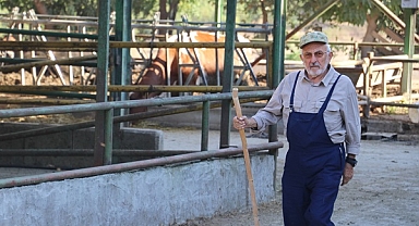 Devlet desteğiyle önce süt üretim çiftliğine, sonra düve merkezine sahip oldu