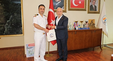 EMİR’İN İLK ZİYARETİ BAŞKAN TOSYALI’YA
