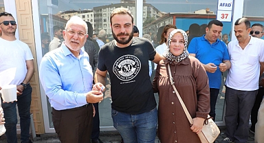 ESNAF GEÇİCİ İŞYERİNE KAVUŞTU