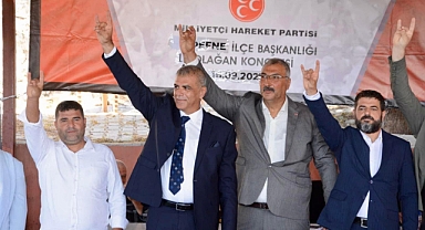 MHP DEFNE’DE FERİT KAPLAN GÜVEN TAZELEDİ