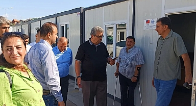 Başhekim, Sahra Hastanesi'nde İncelemelerde Bulundu