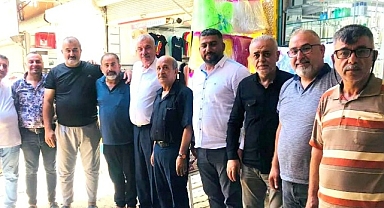 Başkan Yılmaz Semerciler Çarşısında