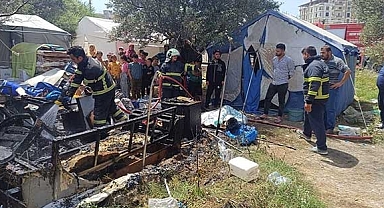ÇADIR YANGINLARI KORKUNÇ BOYUTTA